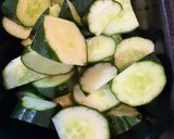鶏もも肉と胡瓜のねぎ塩炒め⭐︎作り置き作り方1写真