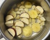 和栗とりんごのダブルポテトサラダ作り方3写真