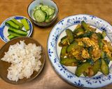 きゅうりとシーフードのオイスターあんかけ作り方6写真