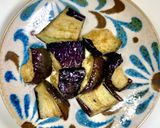 冷製揚げナスとヨーグルトの素麺つゆ作り方2写真