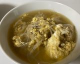 卵と春雨の中華スープ作り方5写真