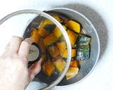 かぼちゃといんげん豆のパパッと煮作り方3写真
