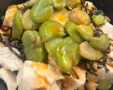 豆豆しいそら豆植物性たんぱく質サラダ作り方7写真