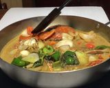 渡り蟹のグリーンカレー作り方18写真