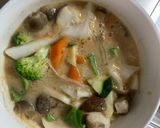 お一人様簡単梅味噌西京焼味豆腐野菜炒め作り方18写真