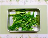 簡単夏の夕飯！ピーマンカニカマポン酢和え副菜作り方3写真