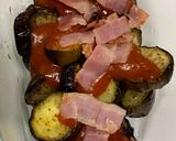 ナスとベーコンのチーズ焼き作り方3写真