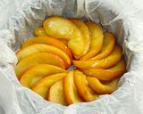 林檎と蜂蜜のとろけるバスクチーズケーキ作り方4写真