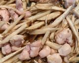 甘辛鶏ごぼうきんぴら。混ぜご飯に♡生姜はマスト！作り方2写真