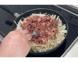 牛肉ともやしの蒸し焼き肉★動画あり★作り方12写真