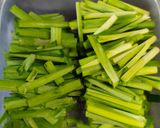簡単🌟豚肉とニラのオイスター炒め作り方1写真