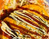 マッシュルーム＆鶏皮でつくるオムライス作り方3写真