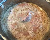 ヒュメドポワソン鯖缶もち麦チーズリゾット作り方4写真