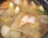あごだし米粉すいとん鍋☆けんちん汁風夜食作り方1写真