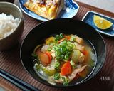 具だくさん!我が家の豚汁作り方7写真