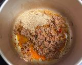 坦々麺の簡単スープ。作り方1写真