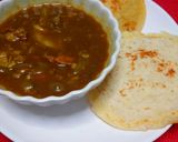 イングリッシュマフィンでインドカレー風作り方4写真