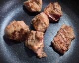 牛ほほ肉をほろほろに煮込んだビーフシチュー作り方1写真