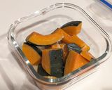 レンジで簡単☆塩麹かぼちゃ！幼児食にも！作り方5写真