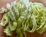 レタスとツナ缶のチャーハン作り方2写真