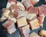 簡単！鶏玉丼作り方1写真