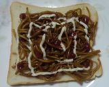焼きそばサンド：レンチンでお手軽！作り方4写真