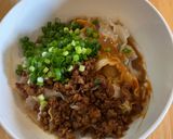 台湾　胡麻混ぜそば　老麺店　再現レシピ作り方5写真