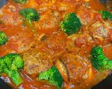 豆腐ミニバーグのトマト煮込み♪作り方6写真