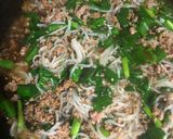 合い挽き肉の簡単すき焼き丼作り方5写真