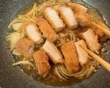 簡単！大盛りカツ丼💯スプーンでパクっと😋【8分】作り方4写真