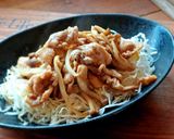 ご飯がススム♡豚こまきのこ炒め作り方5写真