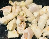 鶏肉のササッと生クリーム炒め作り方1写真