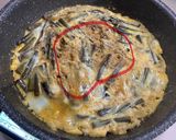 わらびの玉子とじ　わらびの玉子丼作り方7写真