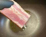 包丁いらず！ズボラ♡きのこベーコンクリームパスタ作り方3写真