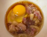 親子丼の具作り方1写真