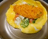簡単！野菜たっぷりオムライス作り方5写真
