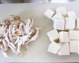 きのこともやしのスンドゥブ風豆腐スープ作り方1写真