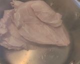 鶏むねの味噌マスタード和え作り方4写真