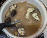 ナスとしめじと玉ねぎの味噌汁作り方4写真