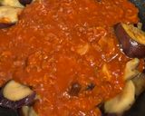 なすのカレーミートソース焼き作り方5写真