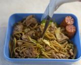 お弁当の焼きそば✨短く食べやすく!作り方2写真