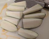 ナスと豚バラのトマト煮込み！作り方1写真