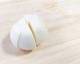 大豆ミートで作る水餃子とカブのスープ♪作り方1写真