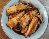 中いかの煮つけ作り方4写真