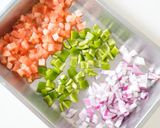 カレーチキンソテーごまサルサソース作り方1写真