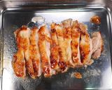 ピーマンと玉葱のテリヤキチキン炒め定食🤩作り方5写真