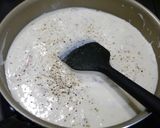 簡単！焼きそうめんの月見カルボナーラ作り方5写真