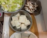 胡麻キムチ肉どうふ作り方1写真