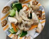 お一人様洋風梅レモン味根菜たっぷり野菜炒作り方9写真