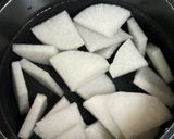 鶏むね肉で麻婆大根！作り方1写真
